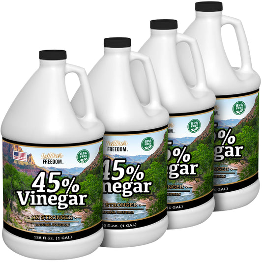 45% High Strength Vinegar (4 Gallons) 9x Strength Multi-Purpose Solution