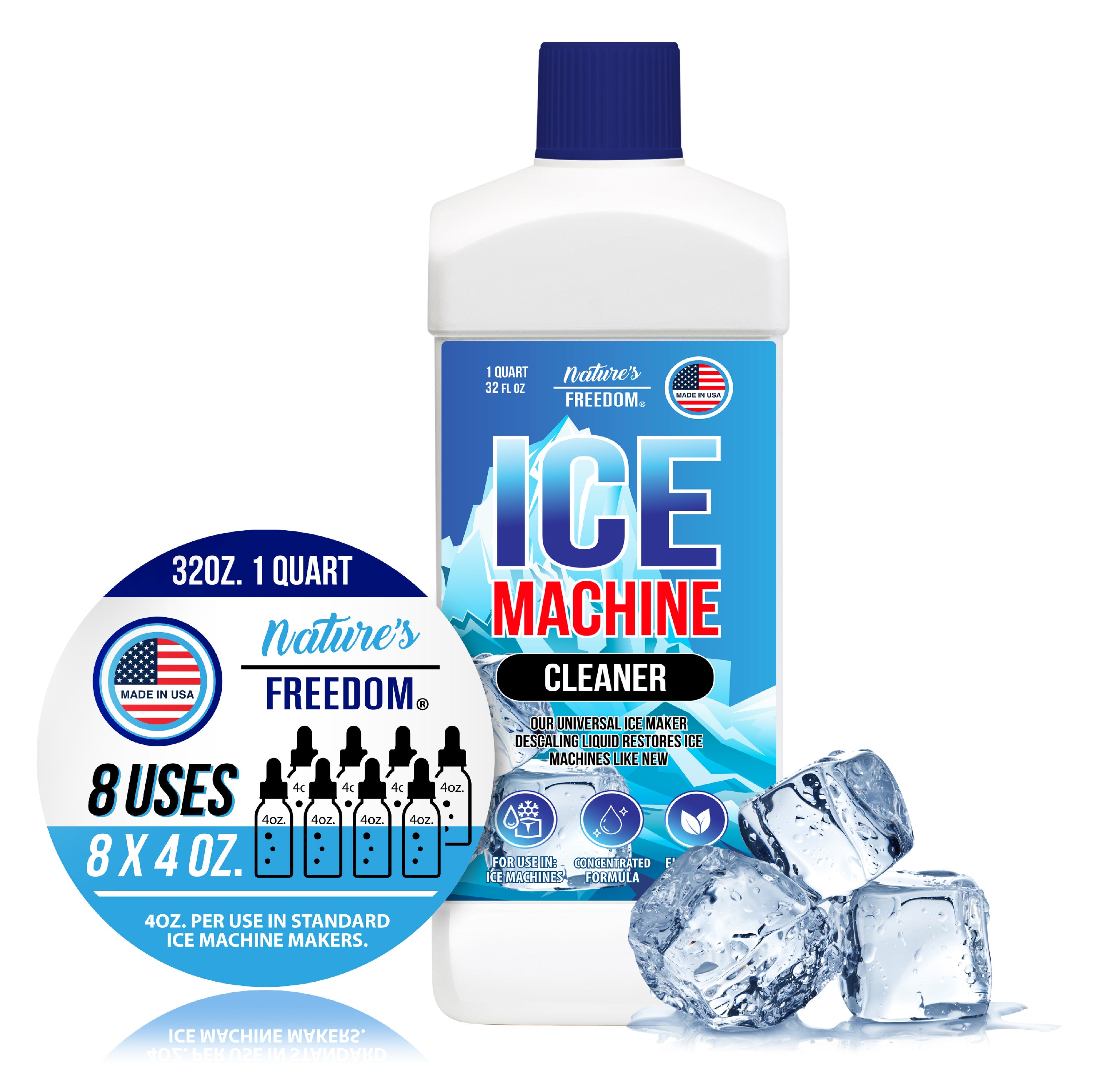 1 Quart Ice Machine Cleaner