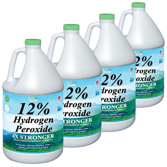 12% Hydrogen Peroxide, 4 Gallons