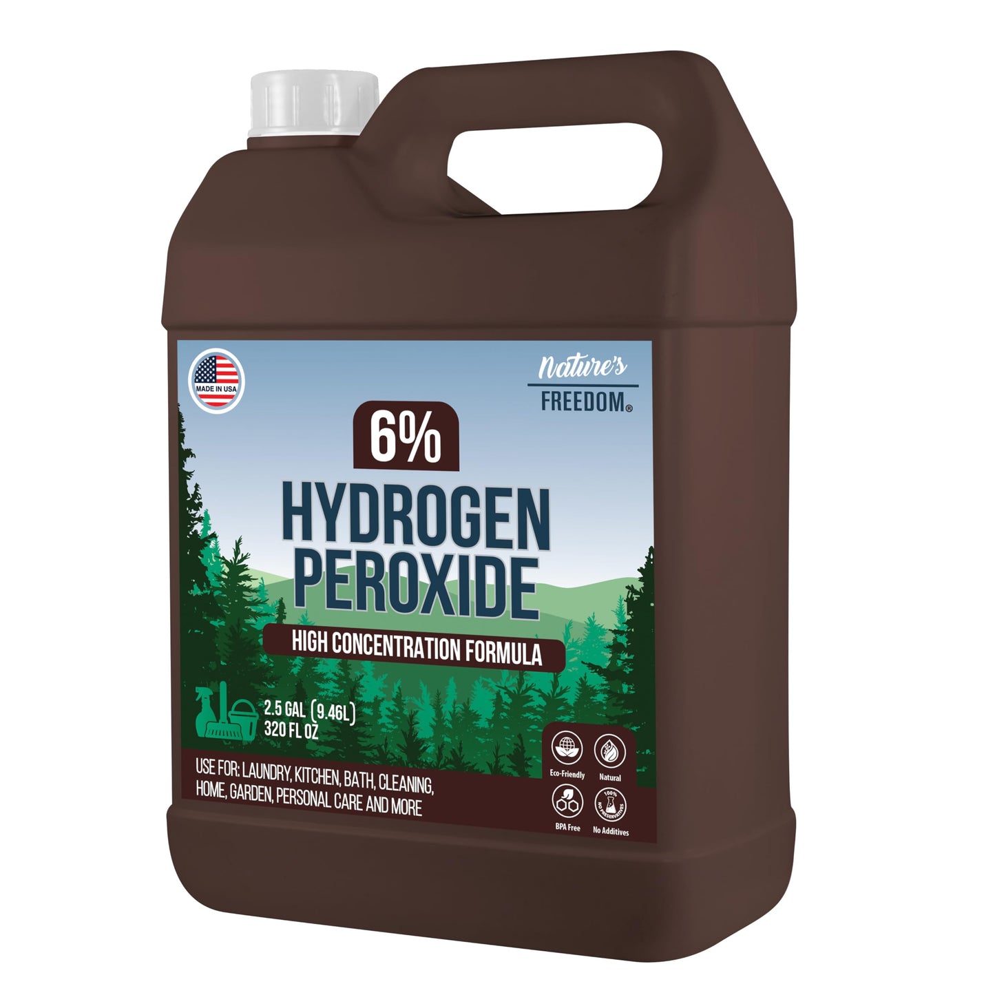 6% Hydrogen Peroxide 2.5 gallon