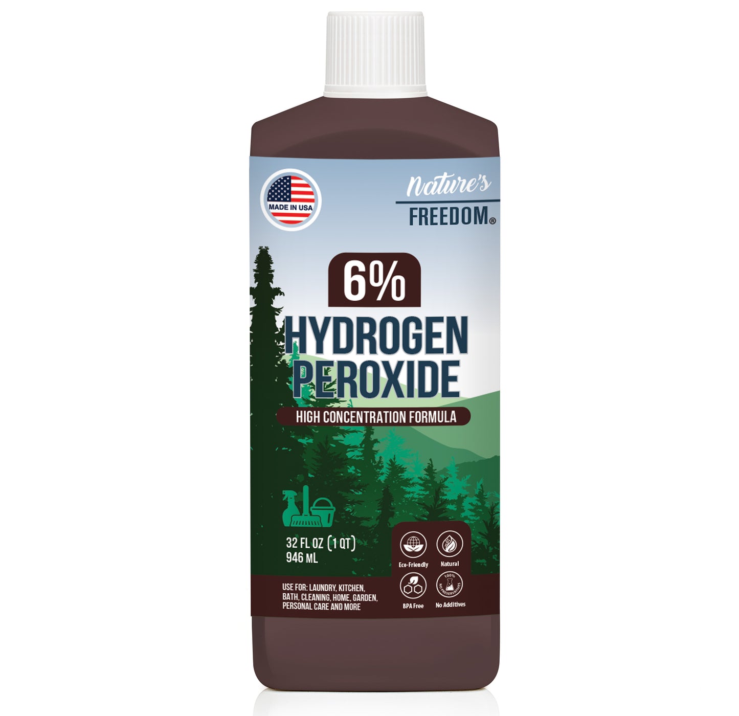 6% Hydrogen Peroxide quart